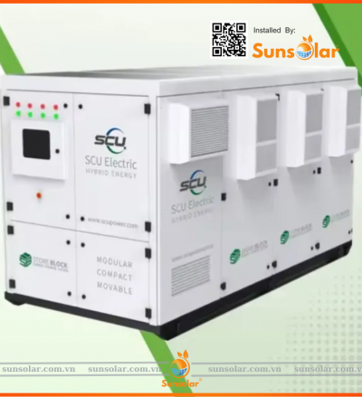 Pin Lưu Trữ SCU 500kwh - Hướng Dẫn Lắp Đặt, Báo Giá Hệ Thống
