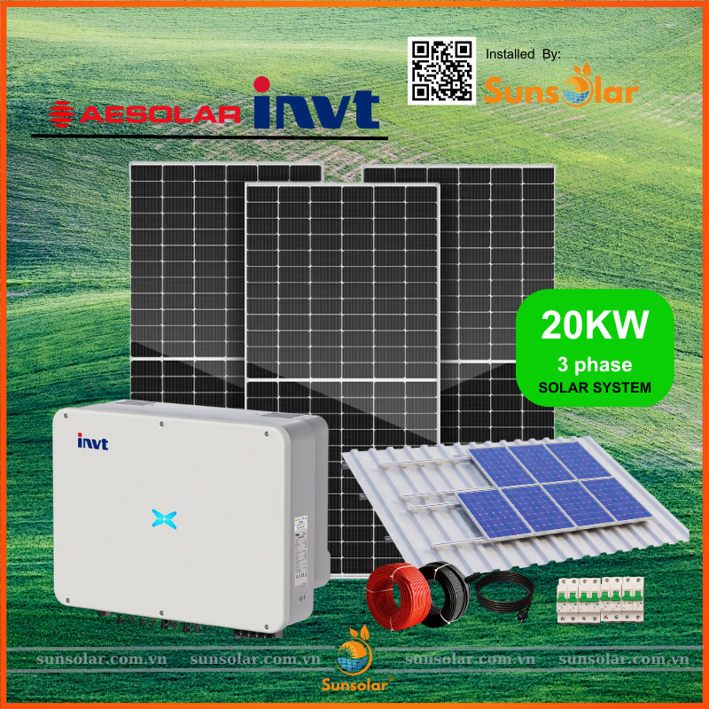 Chi Phí Lắp Điện Mặt Trời 20kW - Chỉ Từ 250 Triệu